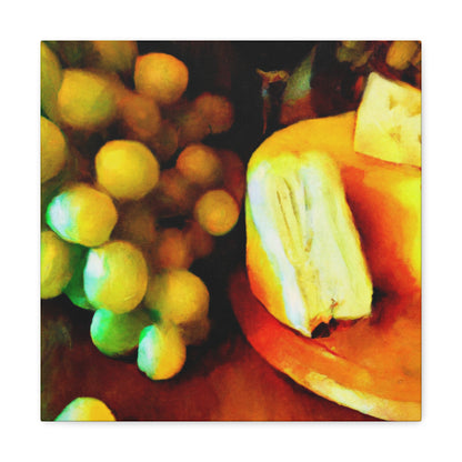 Cheese and Grapes Abound - Canvas