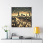 Midnight Urban Splendor - Canvas