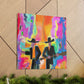 "Picket Line Protestors" - Canvas