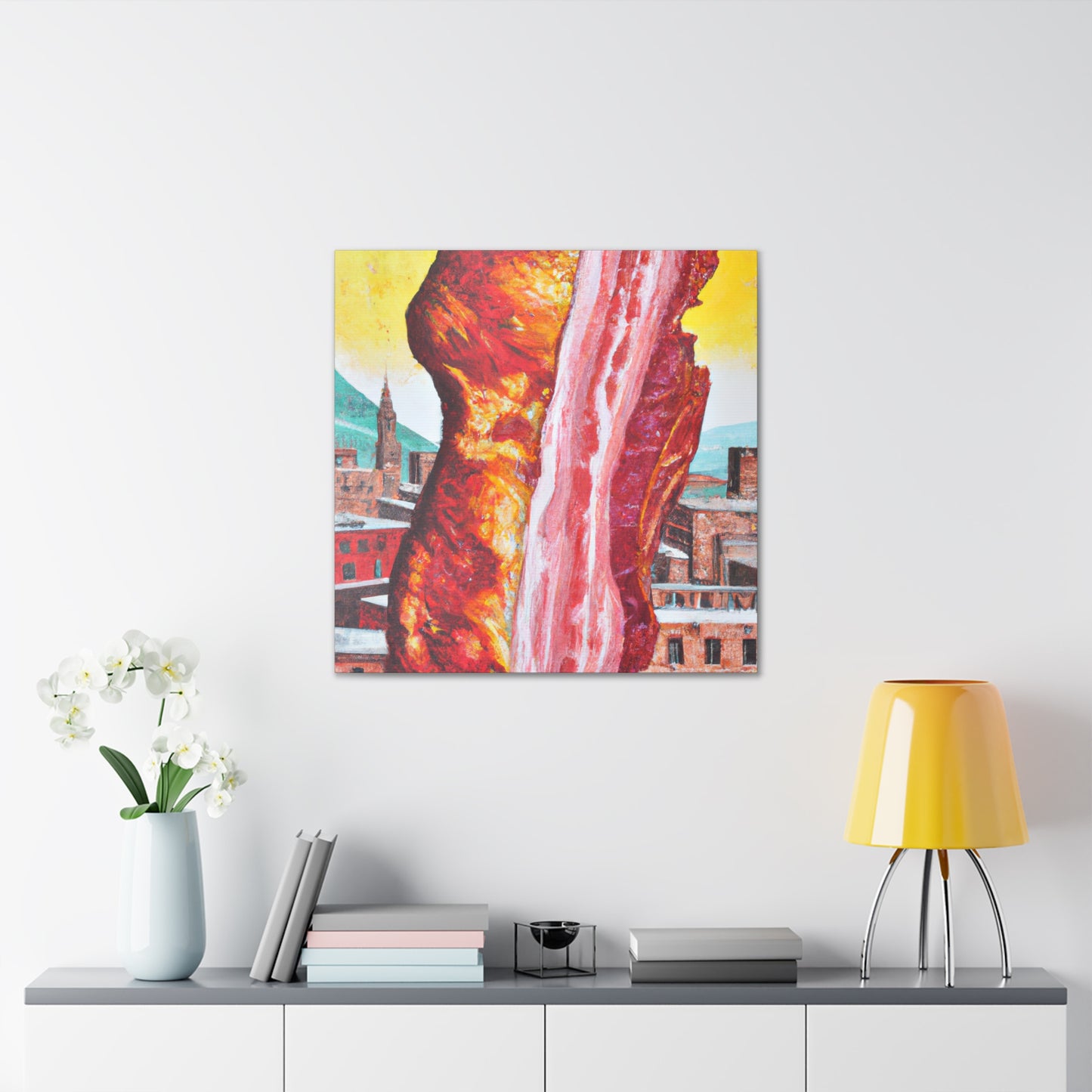 Bacon Street Masterpiece - Canvas