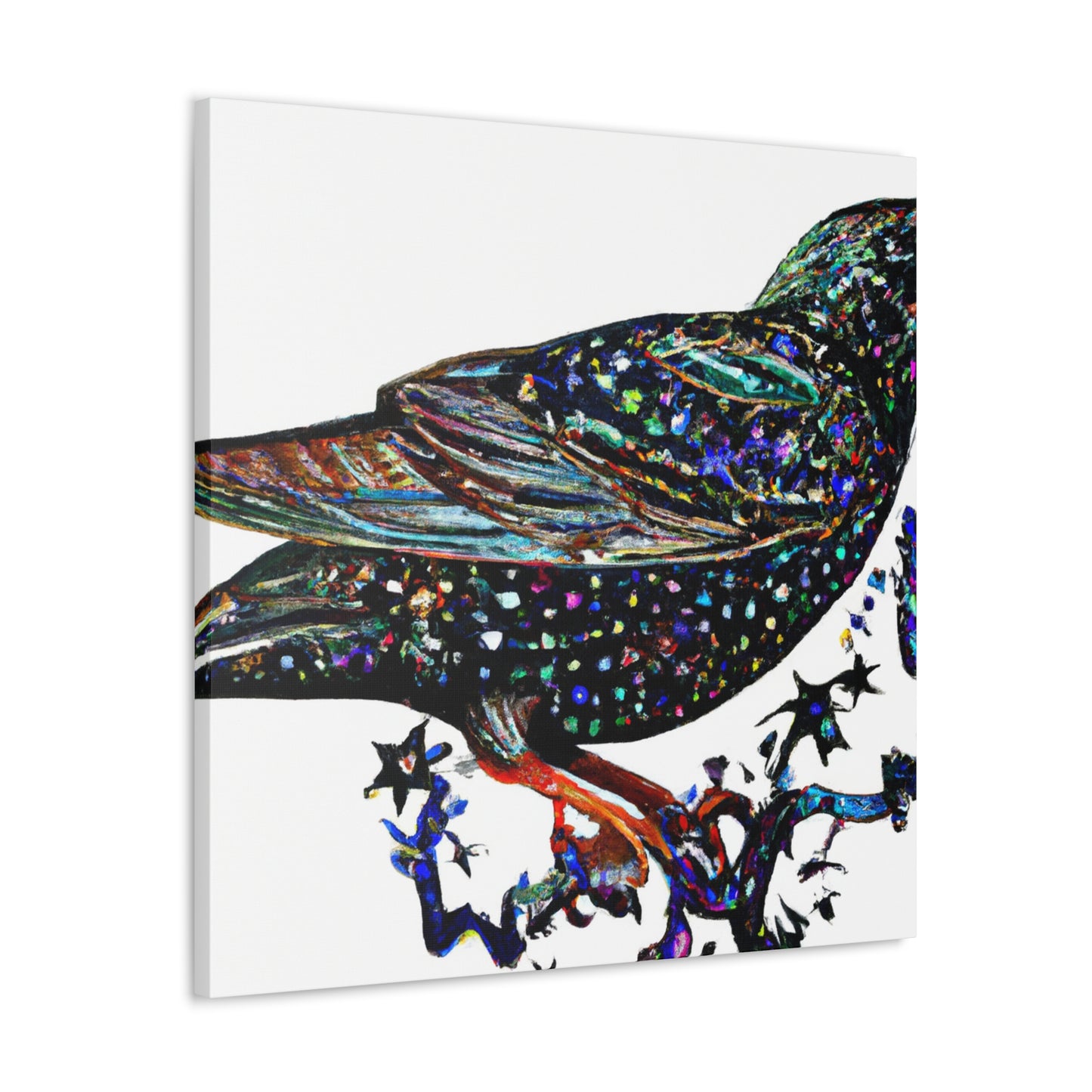 European Starling Splendor - Canvas