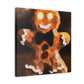 Gingerbread Man Delight - Canvas