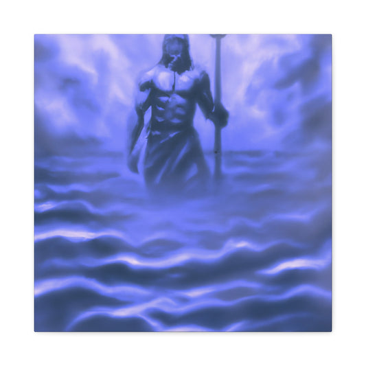 Poseidon's Ocean Majesty - Canvas