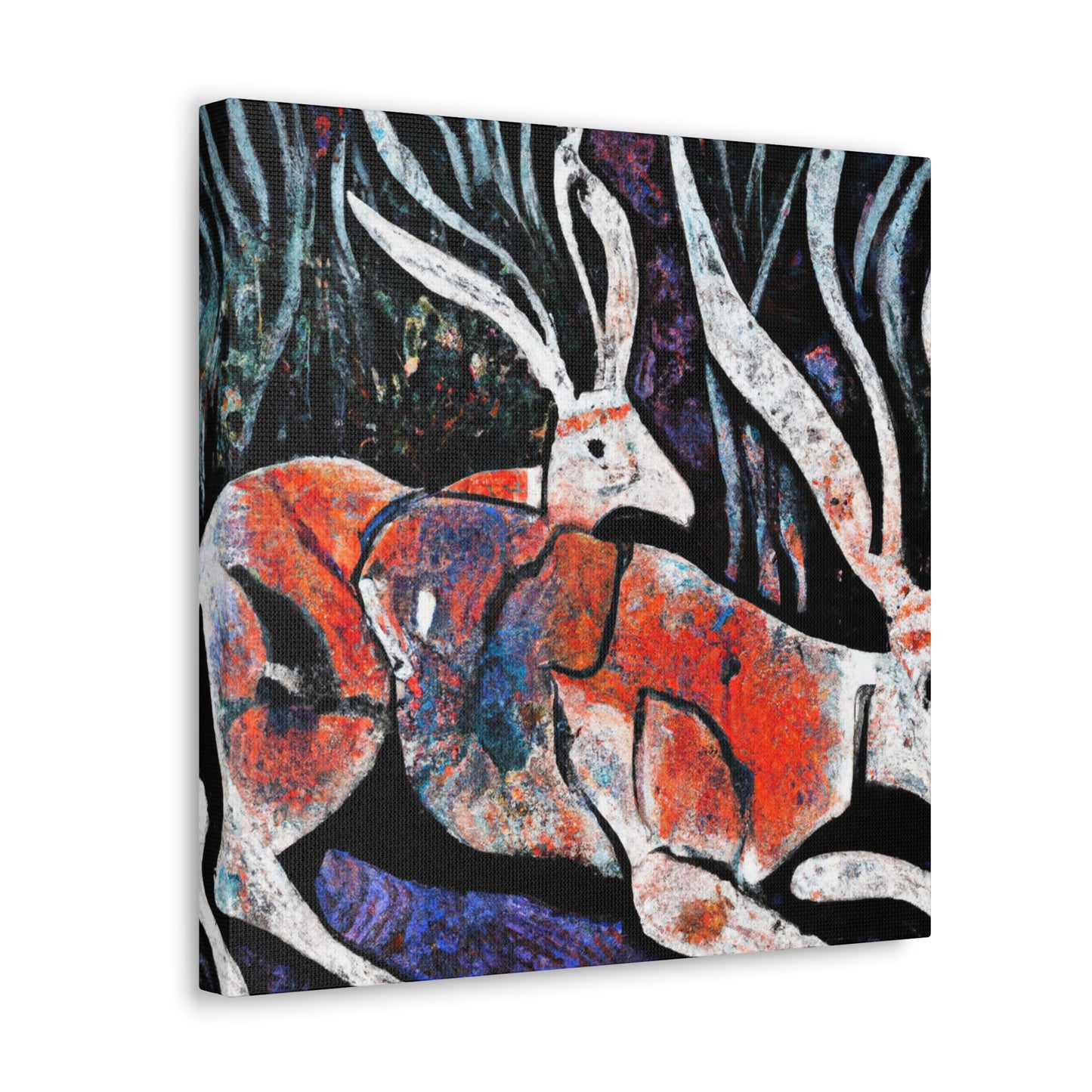 Gazelle's Abstraction Art - Canvas