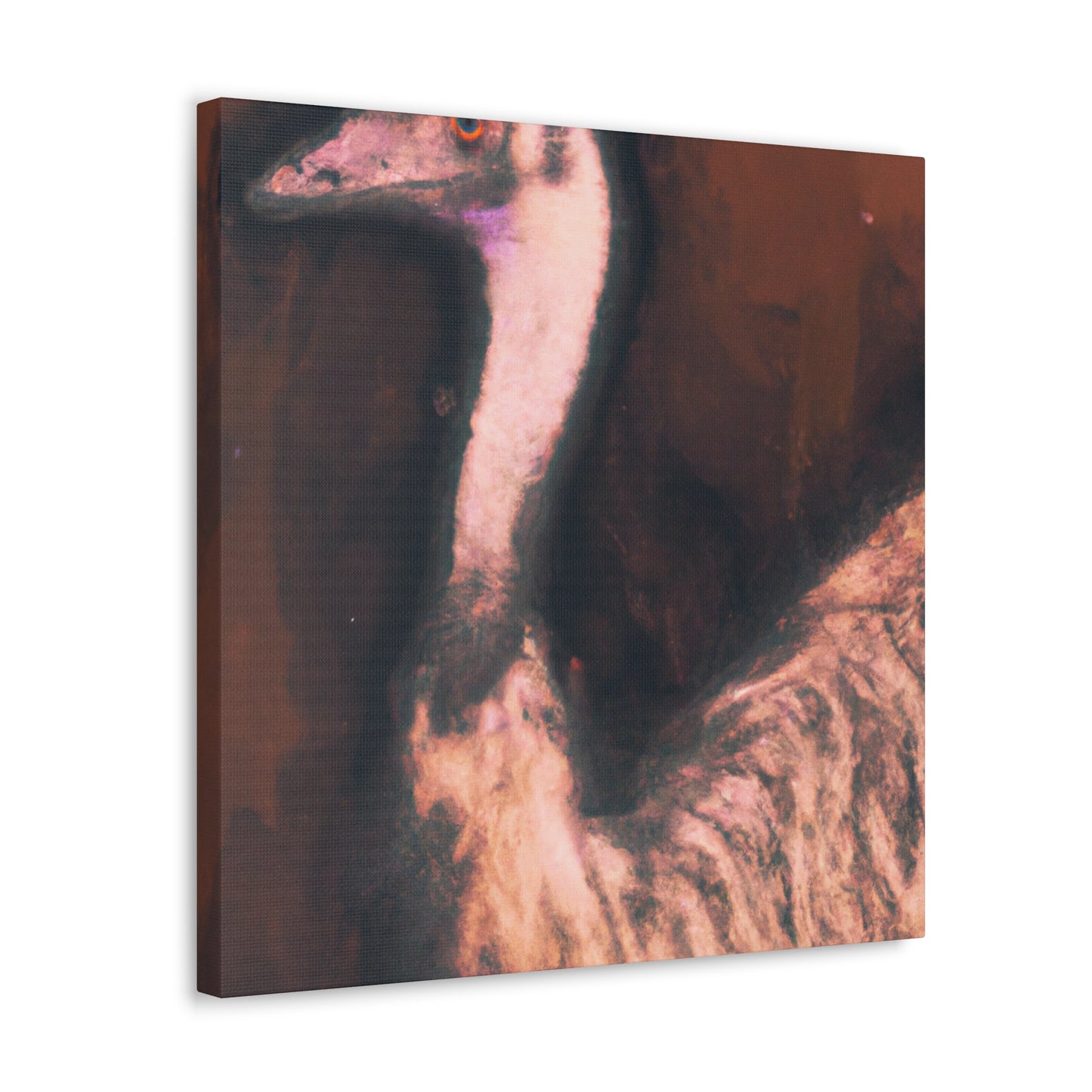 Artistic Emu Splendor - Canvas