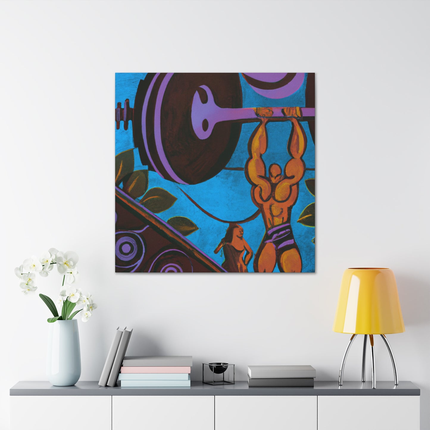 "Strength of Iron Statesman" - Canvas