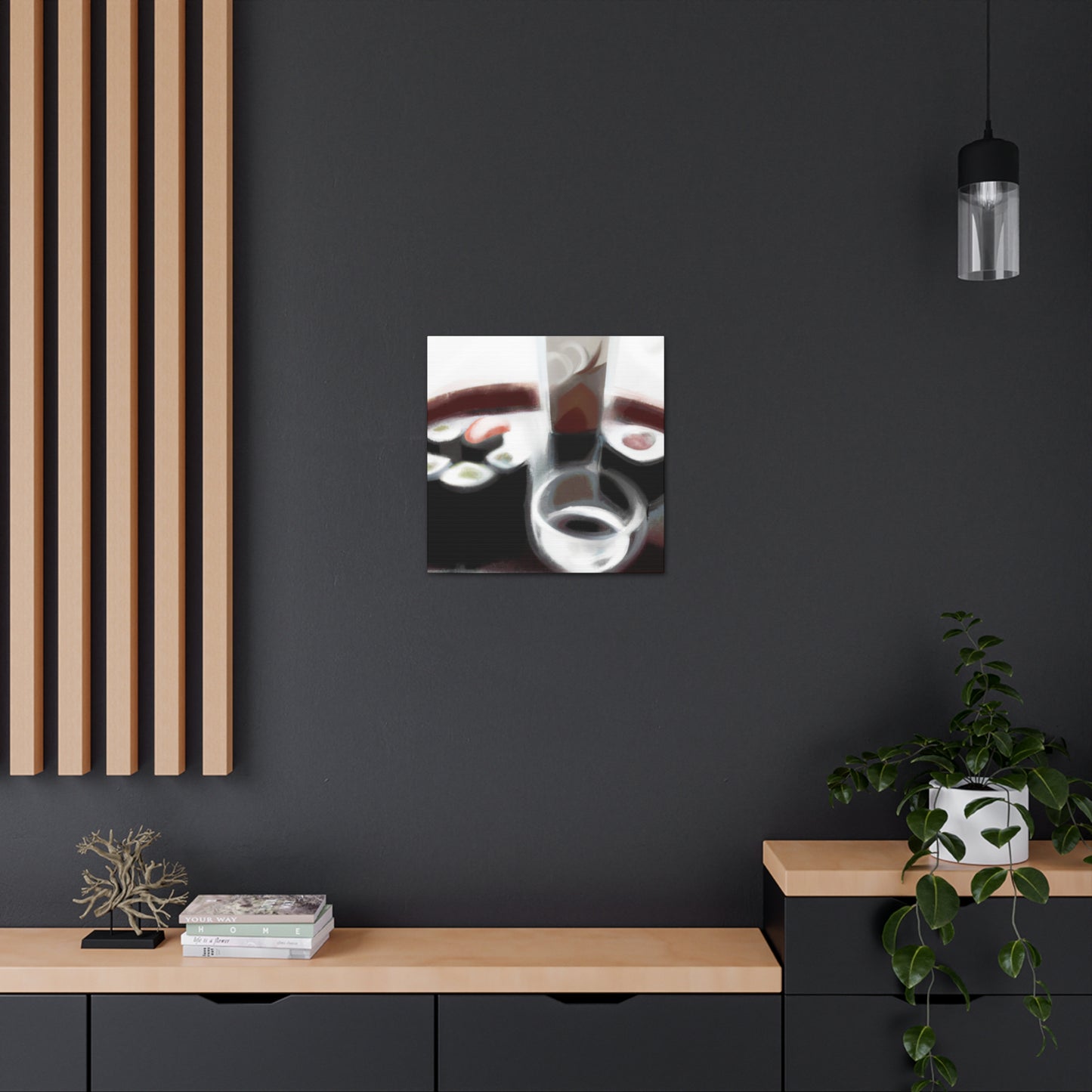 Sushi in Deco Style - Canvas