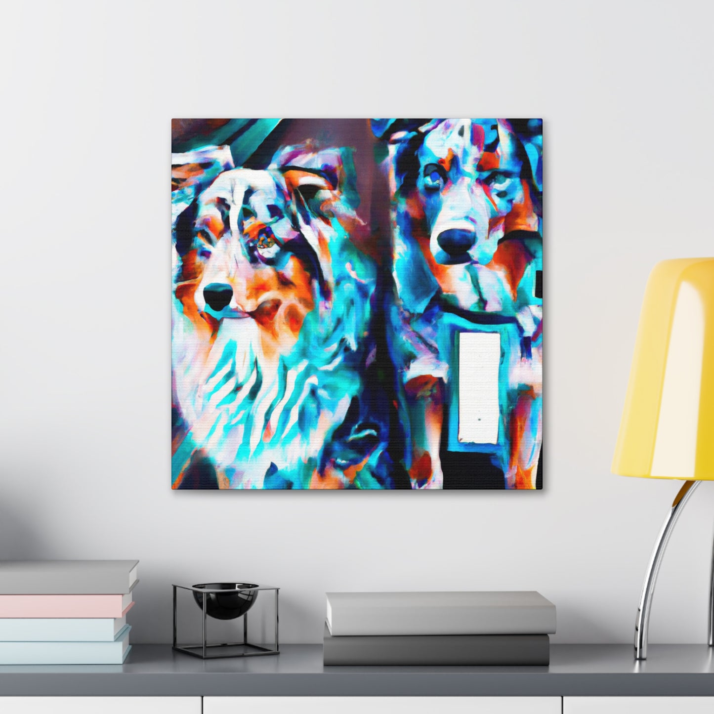 Australian Shepherd Starlight - Canvas