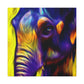 "Indian Elephant Majesty" - Canvas