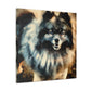 Fur and Whimsy Keeshond - Canvas