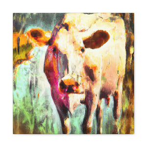 Milky Moo Mosaic - Canvas