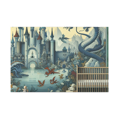 Dragon Fantasia Kingdom. - Canvas