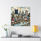 "Pittsburgh's Rustic Harmony" - Canvas