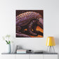 "Pangolin in Impressionism" - Canvas