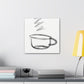 Coffee Cup Minimalism - Canvas