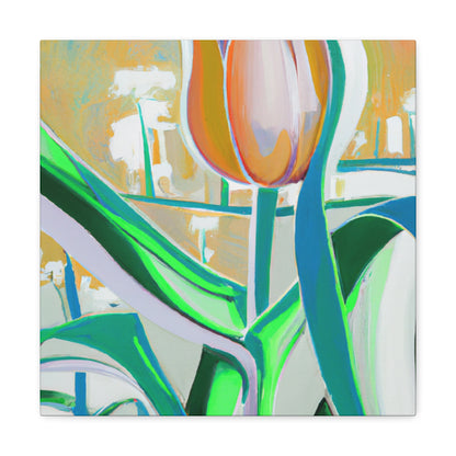 "Tulips of the 1940s" - Canvas