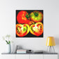 Tomato Temptation Unleashed - Canvas