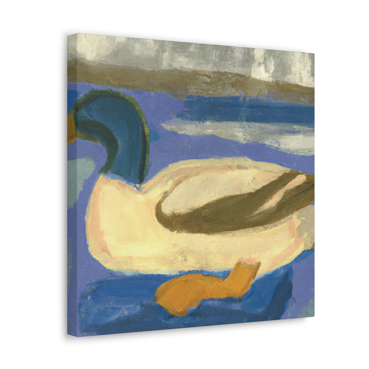 "Mallard Duck Expressionism" - Canvas