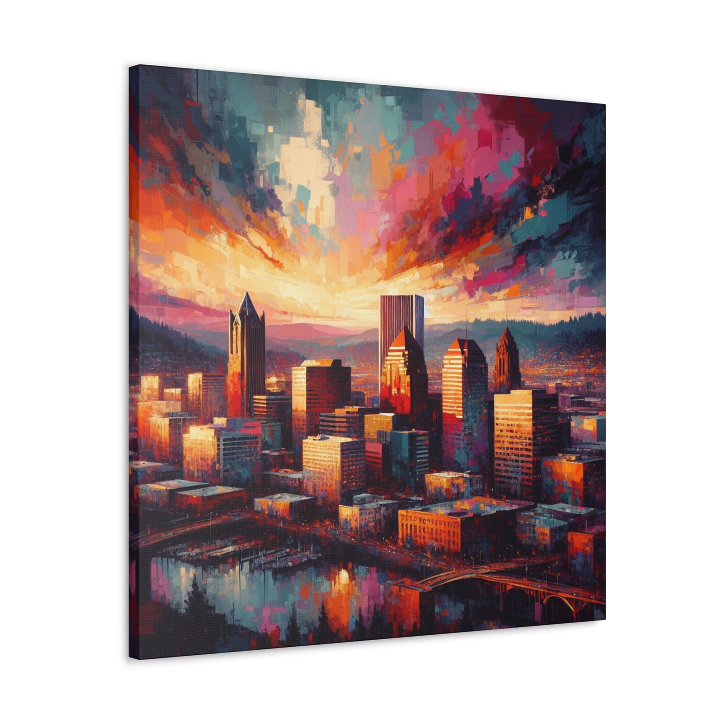 "Pioneer City Symphony" - Canvas