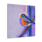 "American Robin Reflection" - Canvas