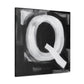 "Q's Dynamic Reflection" - Canvas