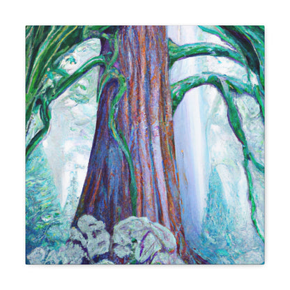 "Majestic Sequoia Trees" - Canvas