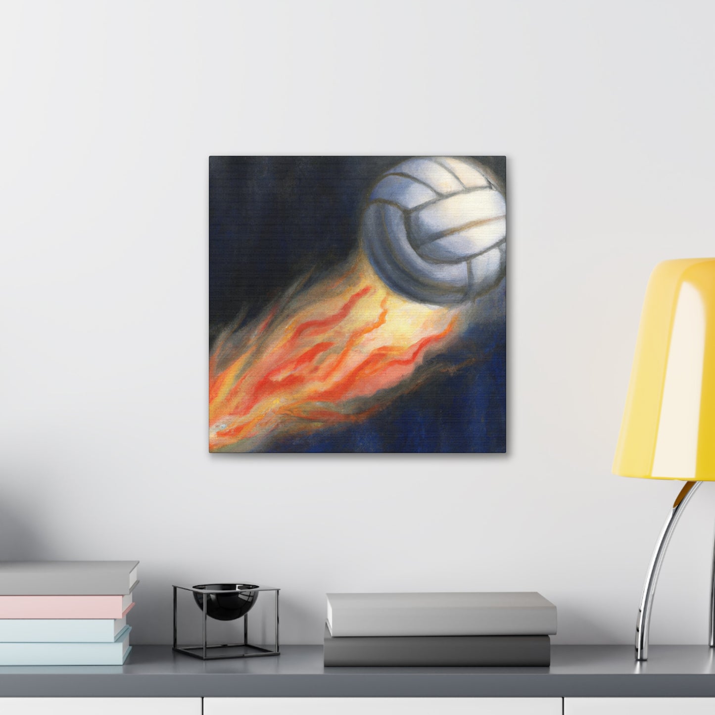 Volleyball in Hyperrealism - Canvas