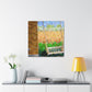 Swinging in Impressionism - Canvas