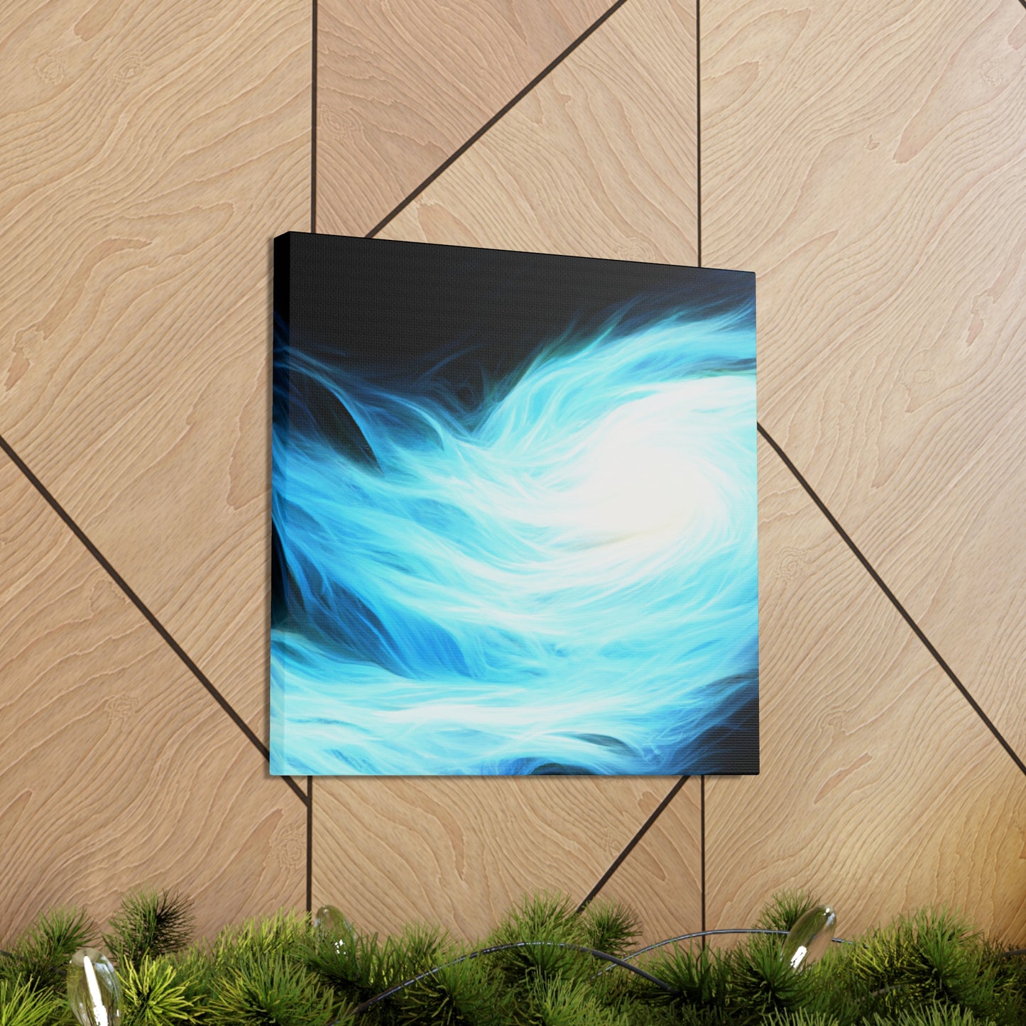 "Serene Aquatic Energy" - Canvas