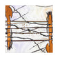 "Barbed Wire Splendour" - Canvas