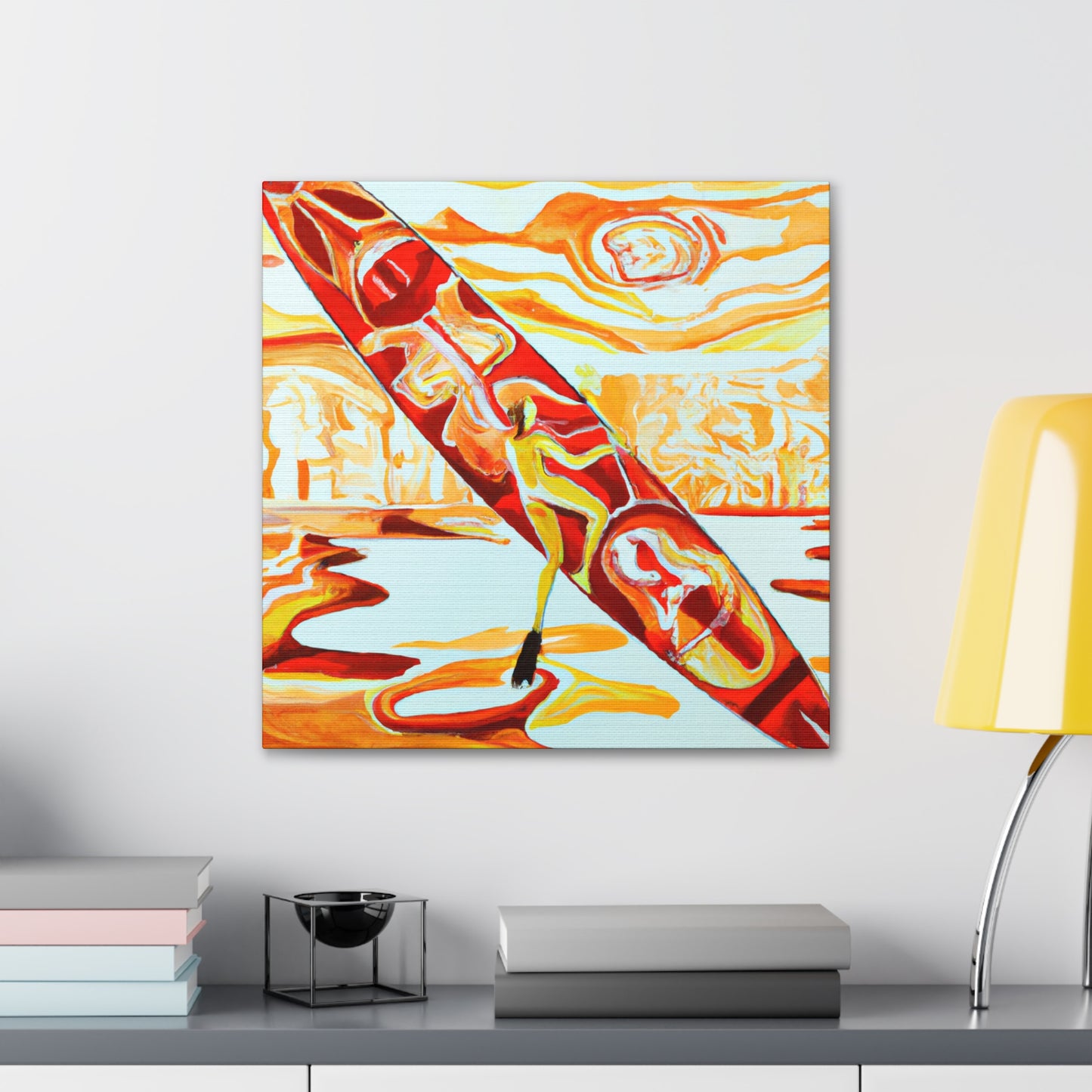 "Paddle Board Regality" - Canvas