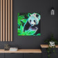 Giant Panda Mosaic Art - Canvas