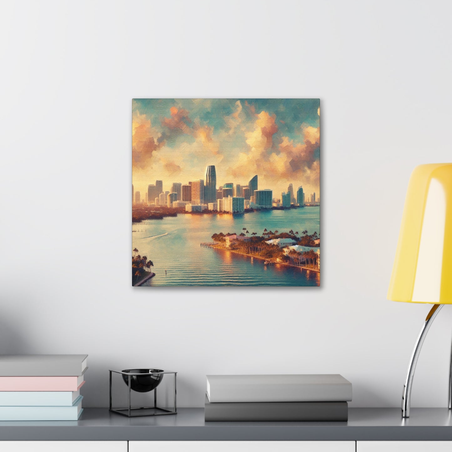 Vibrant Miami Horizon - Canvas