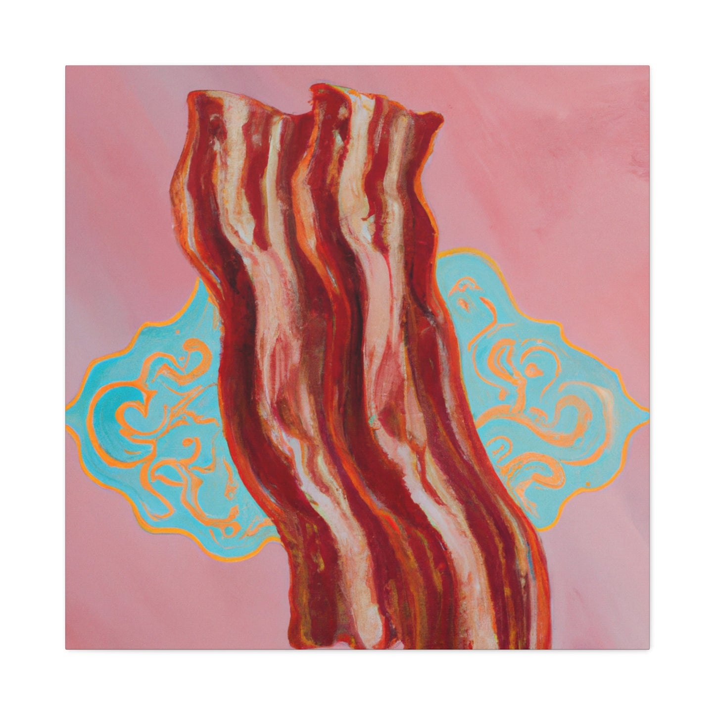 Bacon by Candlelight - Canvas