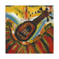 Ukelele Splendour Ablaze - Canvas