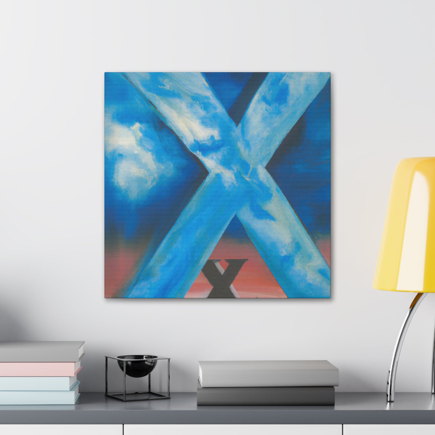 X Unveiled in Dreams - Canvas