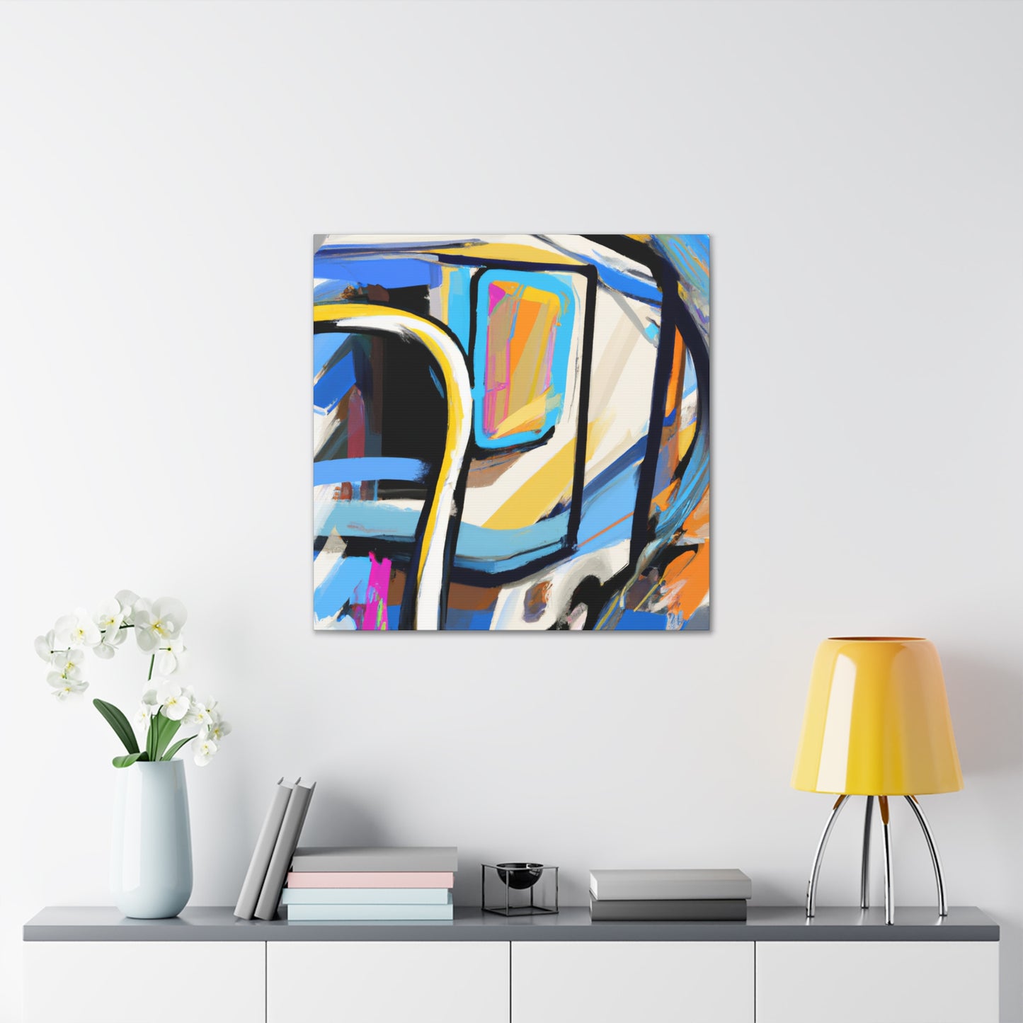 "Camper Van Odyssey" - Canvas