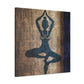 Yoga in Art Deco - Canvas