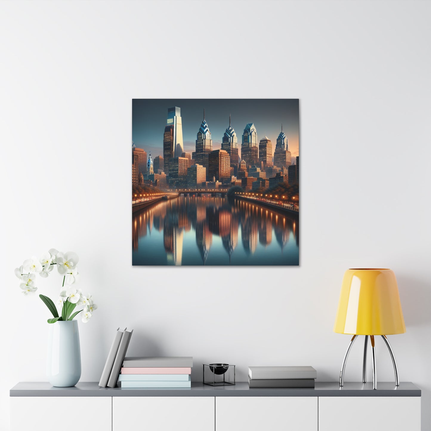 "Cityscapes in Time" - Canvas