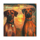 "Ridgeback in Surrealism" - Canvas