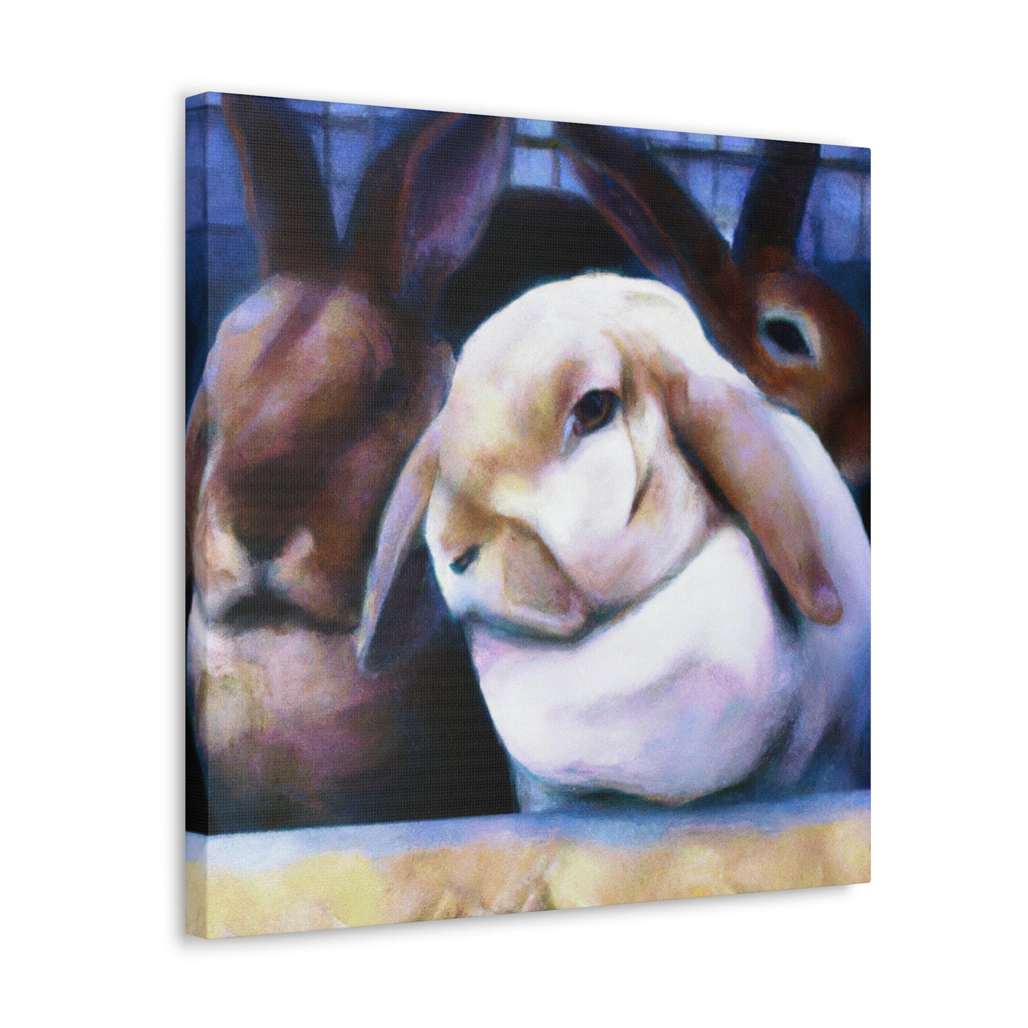 Furry Rabbit Realism - Canvas