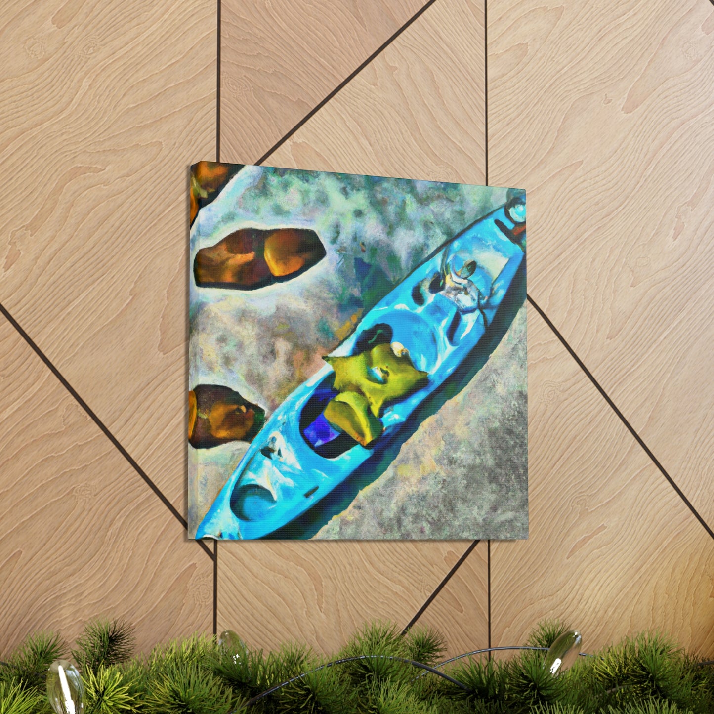 KAYAKING INTO SURREALISM - Canvas