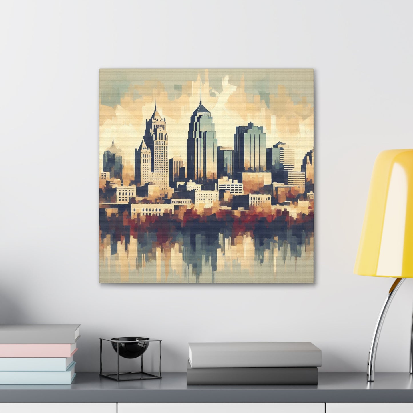 "Urban Symphony: Kansas Reverie" - Canvas