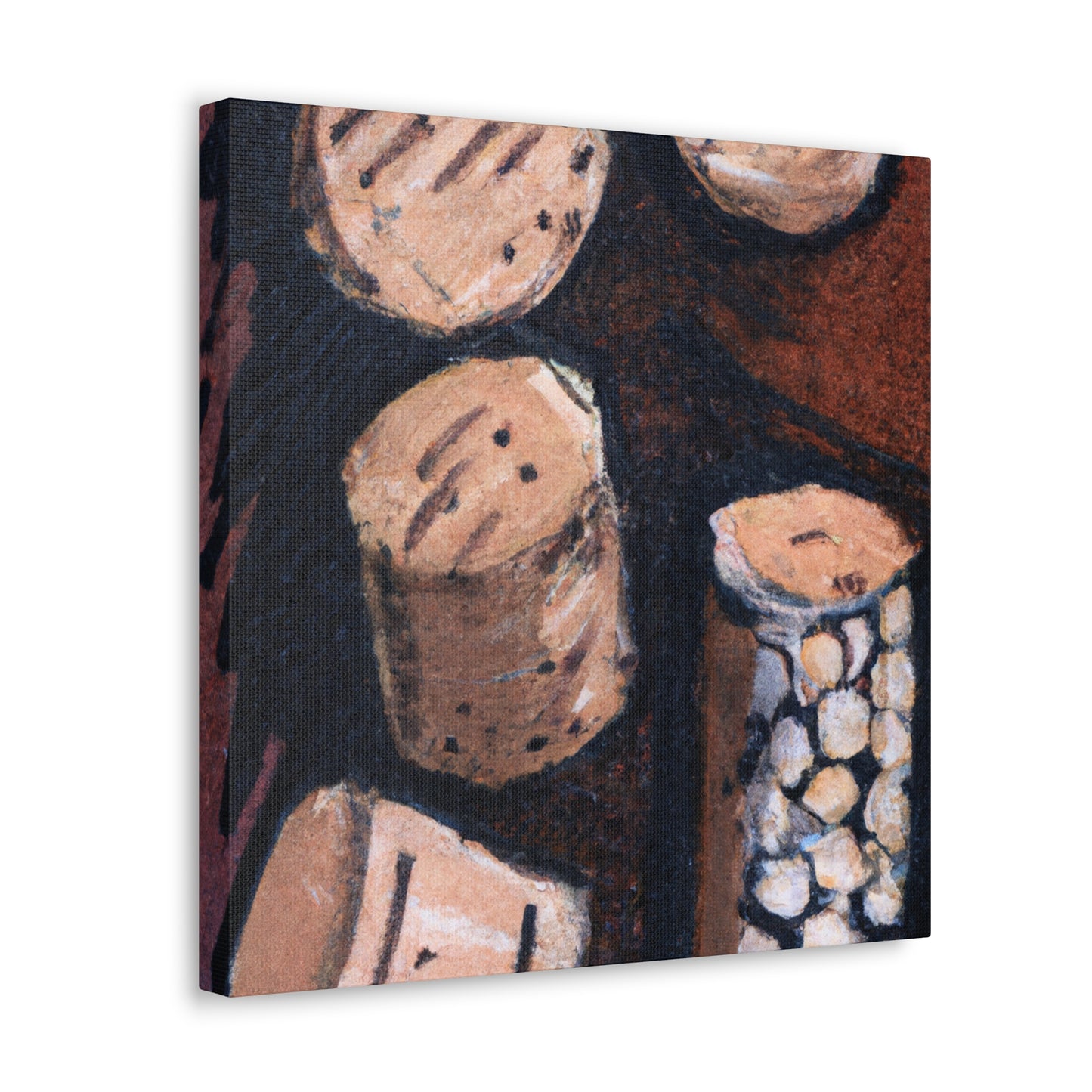 "Corks Fly in Wine" - Canvas