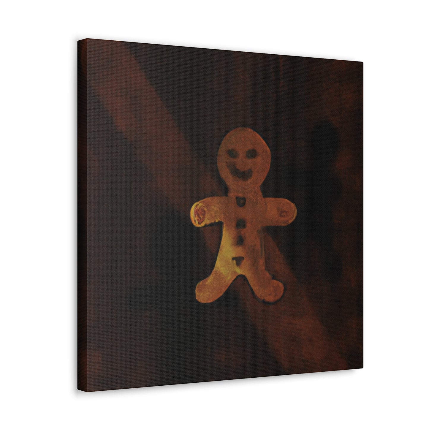 Gingerbread Man Minimalism - Canvas