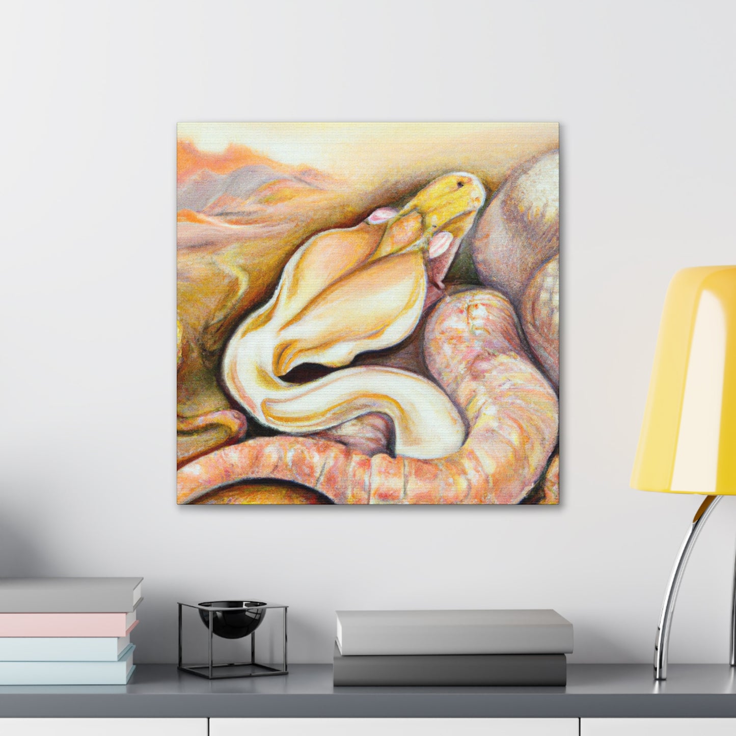 Rattlesnake in Dreamland - Canvas