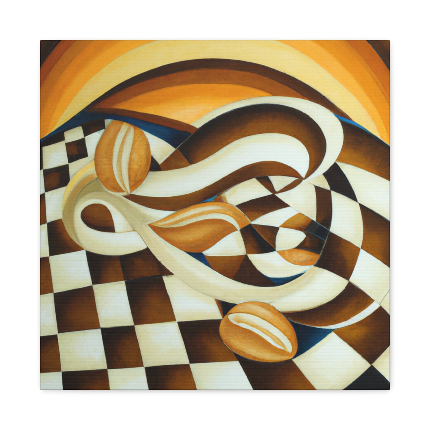 "Coffee: An Art Deco Classic" - Canvas