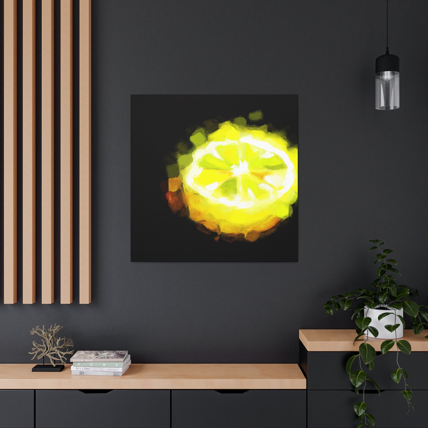 Lemons in Moonlight - Canvas