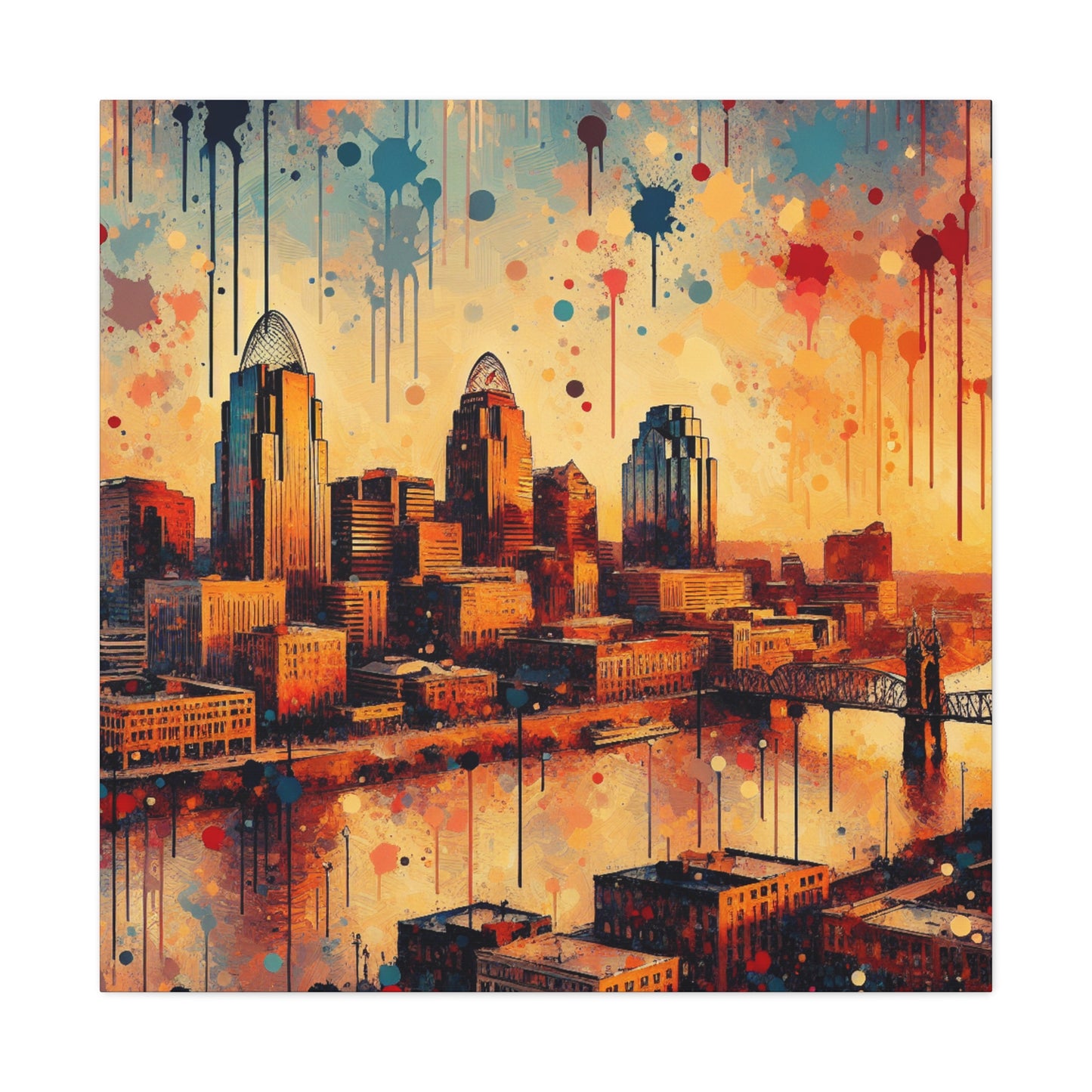 "Enchanting Cincinnati Splendor" - Canvas