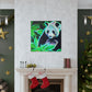 Giant Panda Mosaic Art - Canvas